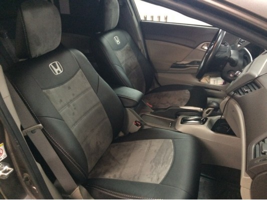 Авточехлы на Honda Civic 9 4D Авточехлы на Honda Civic 9 4D