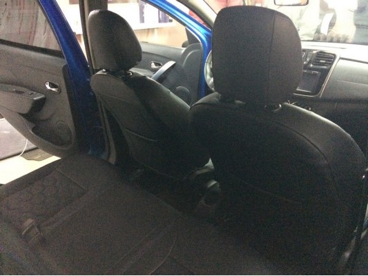 Каркасные авточехлы на Renault Sandero Stepway 2 Каркасные авточехлы на Renault Sandero Stepway 2