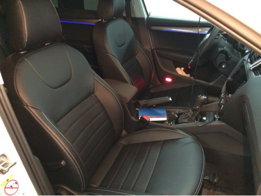 Каркасные авточехлы на Skoda Octavia A7 FL Каркасные авточехлы на Skoda Octavia A7 FL